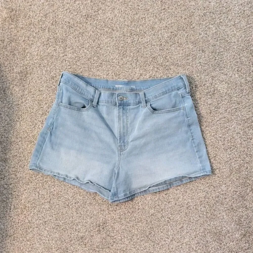 Old Navy High Rise Wow Jean Shorts